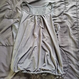 women med drifit razorback gray tank Old navy active